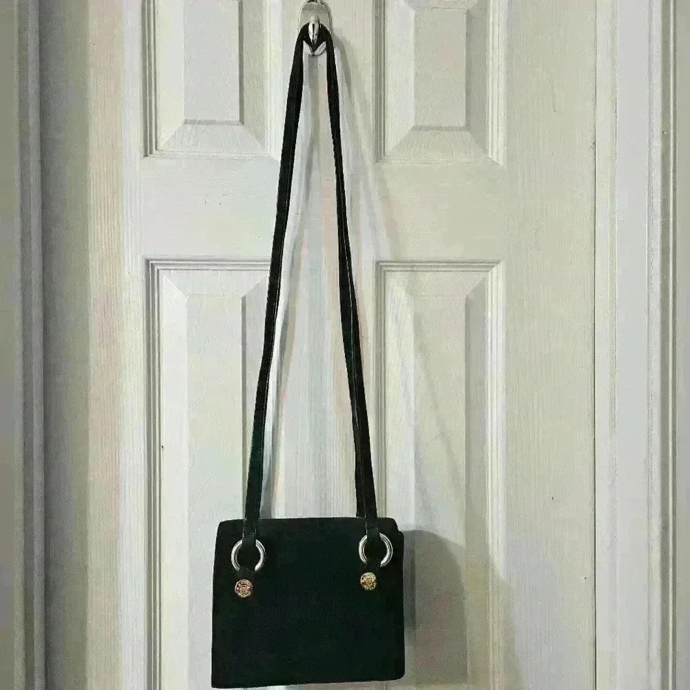Bruno Magli Dark Green Shoulder Bag